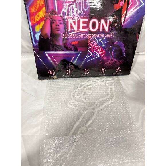 Figure Skating Dimmable Neon Sign for Wall Decor, Girl Figure Skater for bedroom - Picture 8 of 9